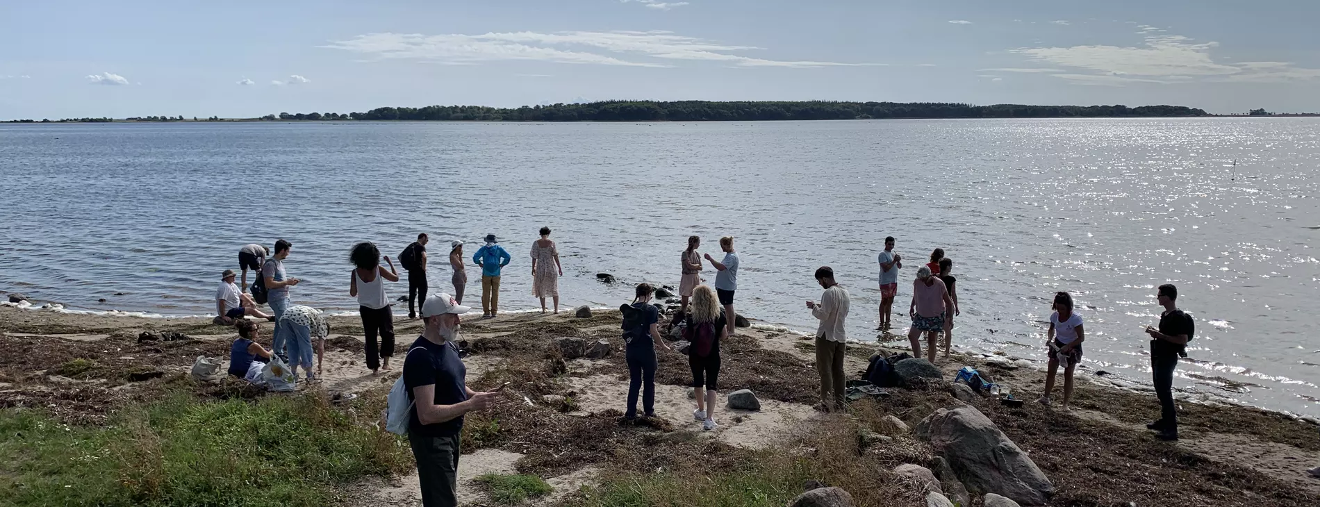 Tools for cultural change - on the beach - pic by Akuna