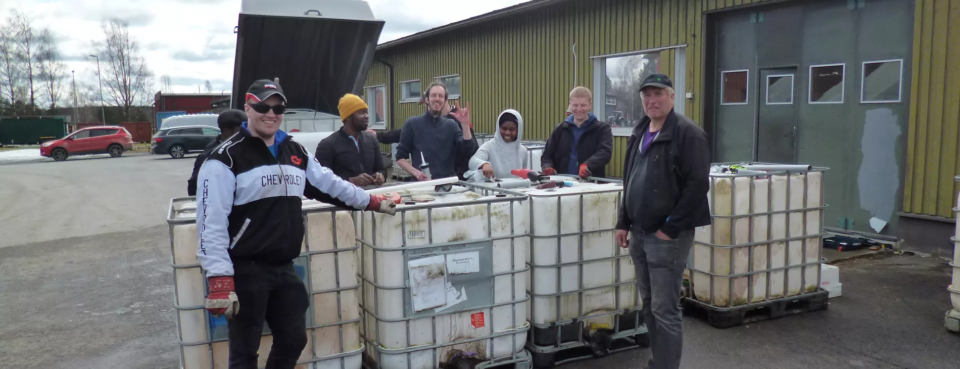 DIY Biogas Workshop at Sedu Ilmajoki, Finland