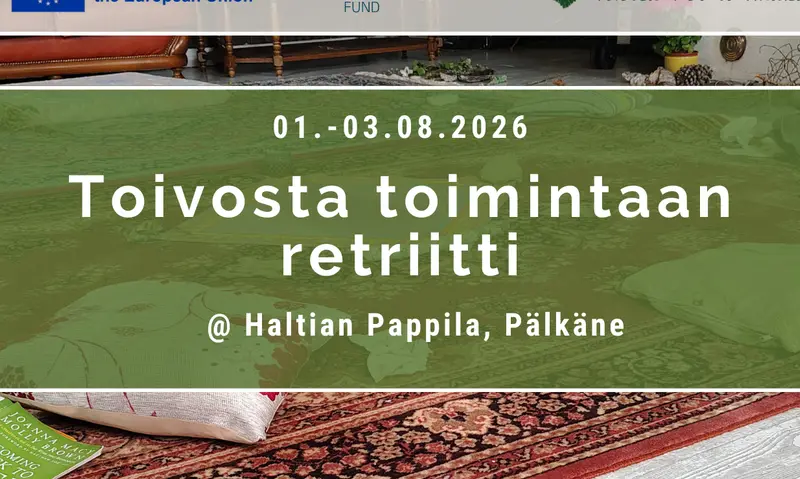 Toivosta toimintaan retriitti