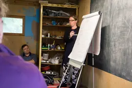 Lumia teaching a PIC a Beyond Buckthorns