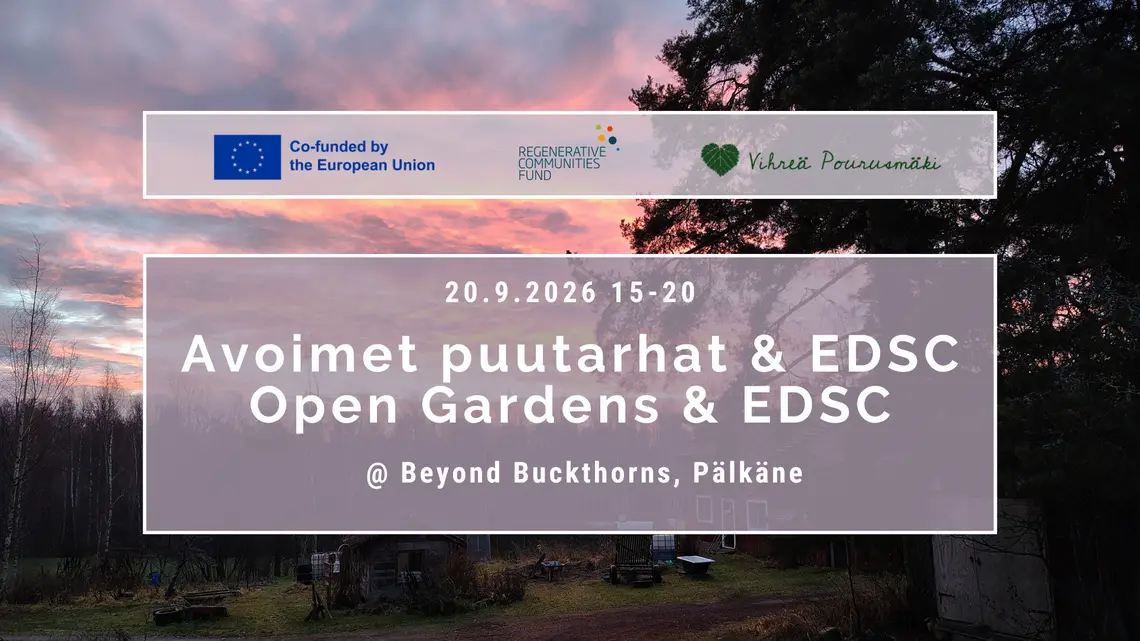 Open gardens and EDSC