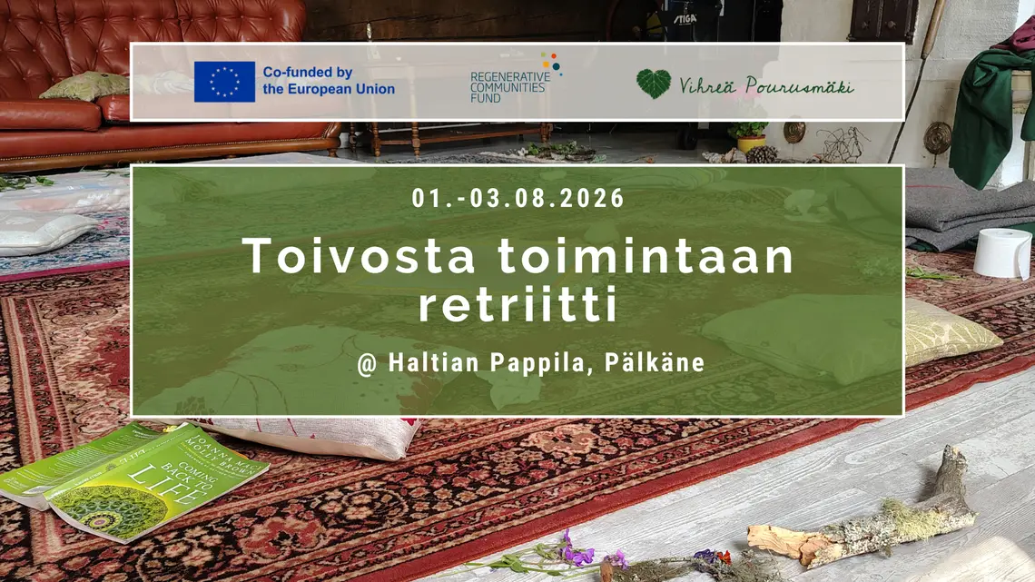Toivosta toimintaan retriitti