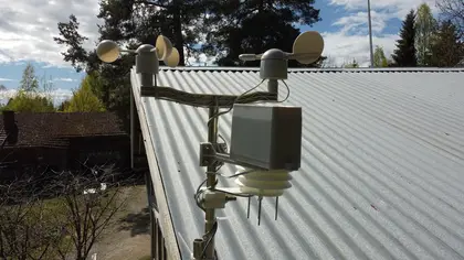 Closeup Weatherstation