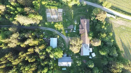 Beyond Buckthorns - aerial view