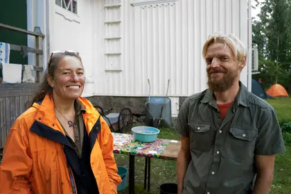 Cathrine Dolleris and Juha Ujula