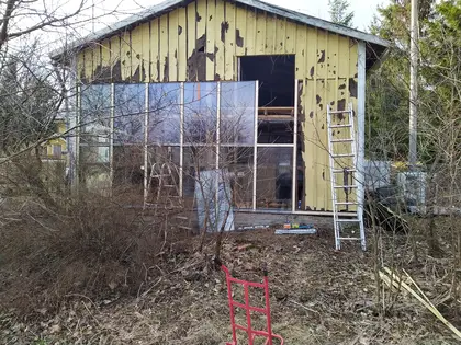 Building the window wall