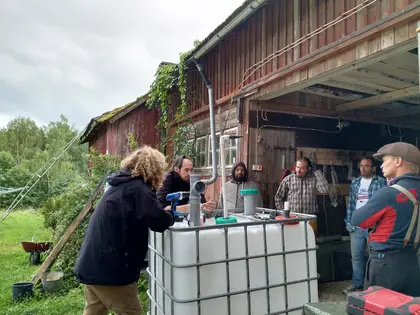 Ready biogas digester