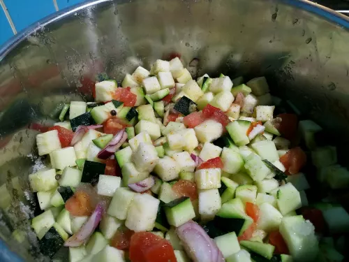 Chutney in the beginning of boiling