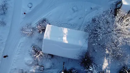 Biogas Shed from above