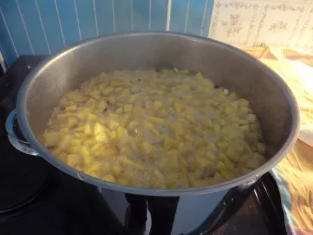 Cooking pickled pumpkins Cooking pickled pumpkins