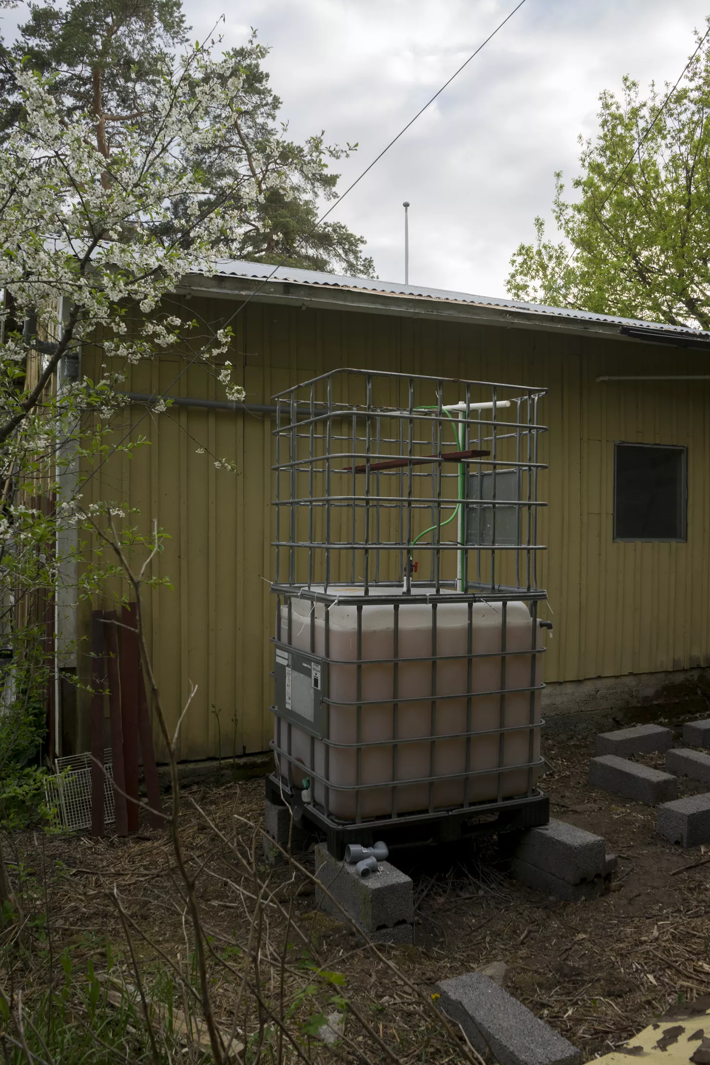 Biogas storage space implementation at Beyond Buckthorns