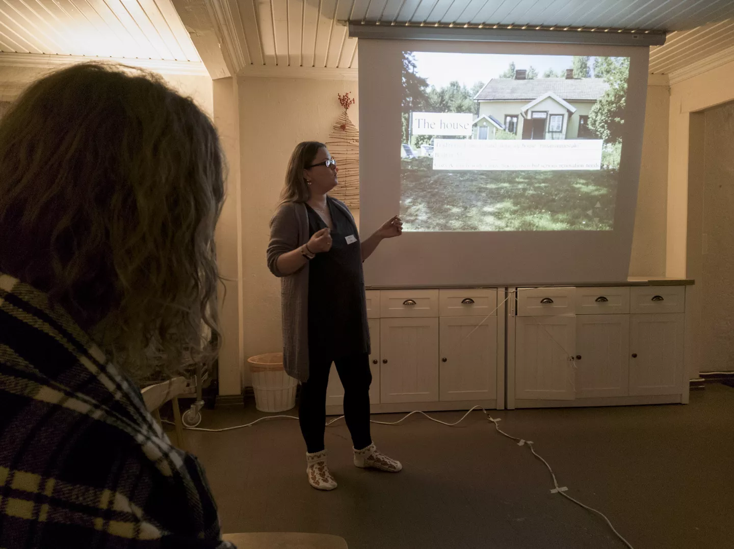 Presenting Beyond Buckthorns at the Permaculture Association event