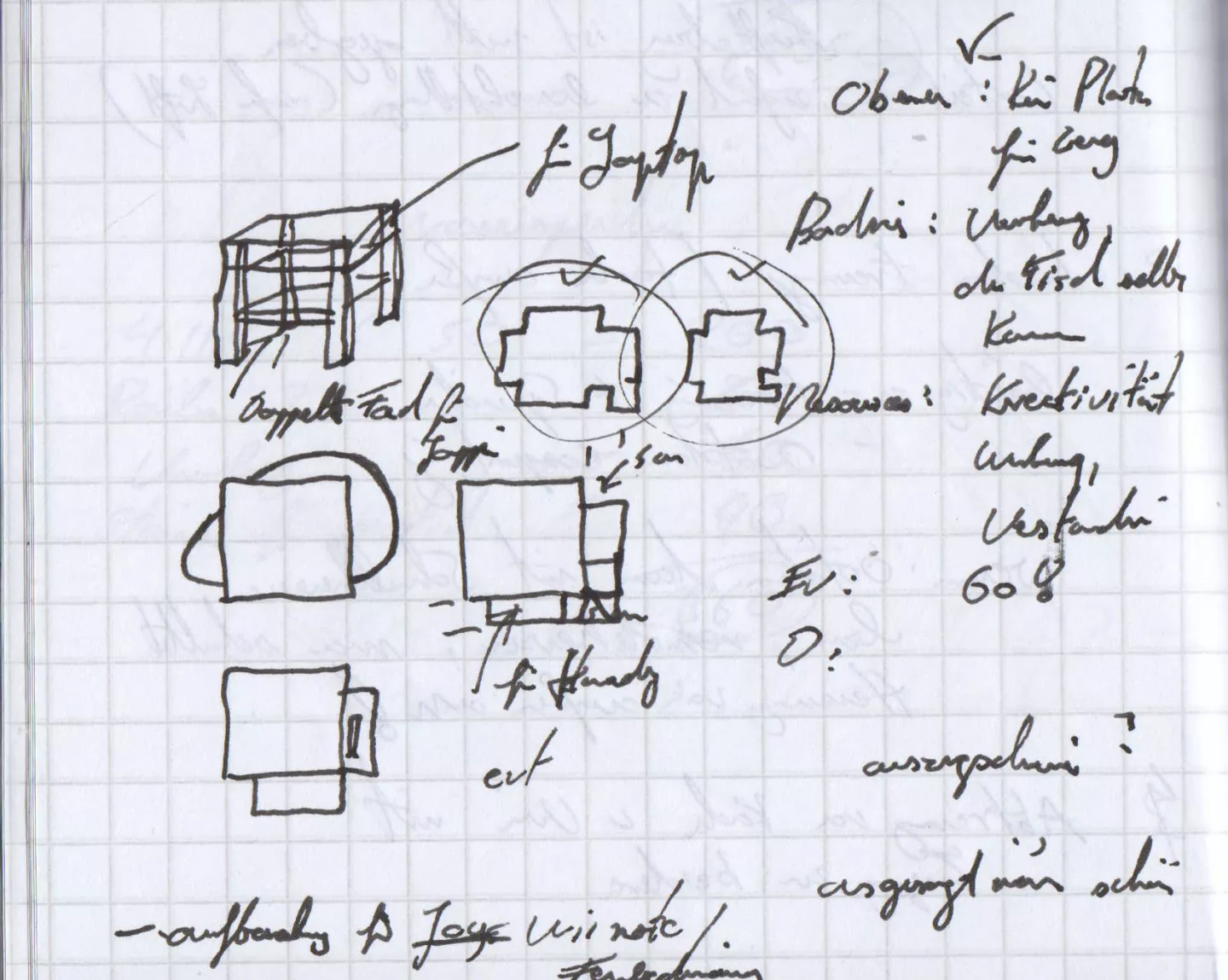 Lack table drawing