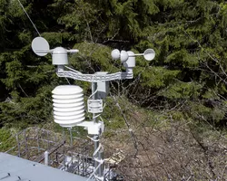 Weather station at Beyond Buckthorns