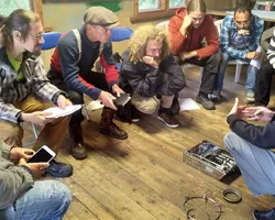 Biogas workshop at Beyond Buckthorns