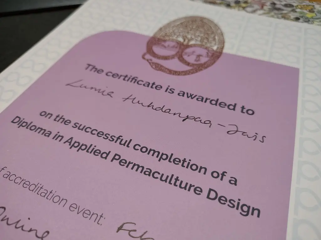 Lumia's Diploma in Applied Permaculture Design