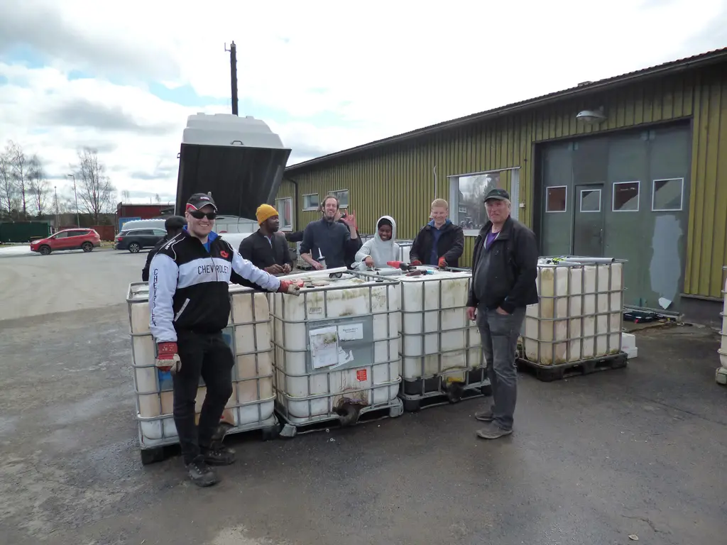 DIY Biogas Workshop at Sedu Ilmajoki, Finland